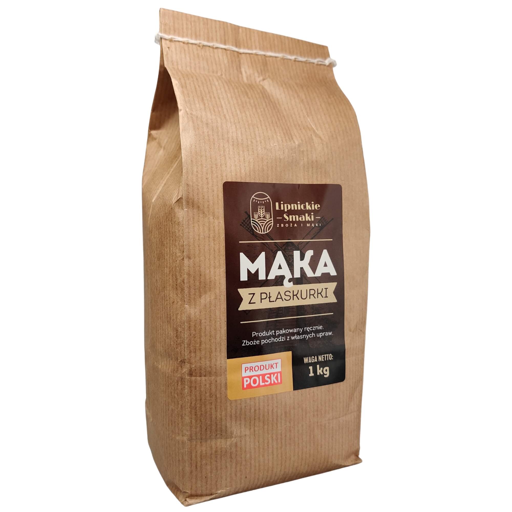 Mąka z płaskurki typ 550 BIO 1 kg - Lipnickie Smaki