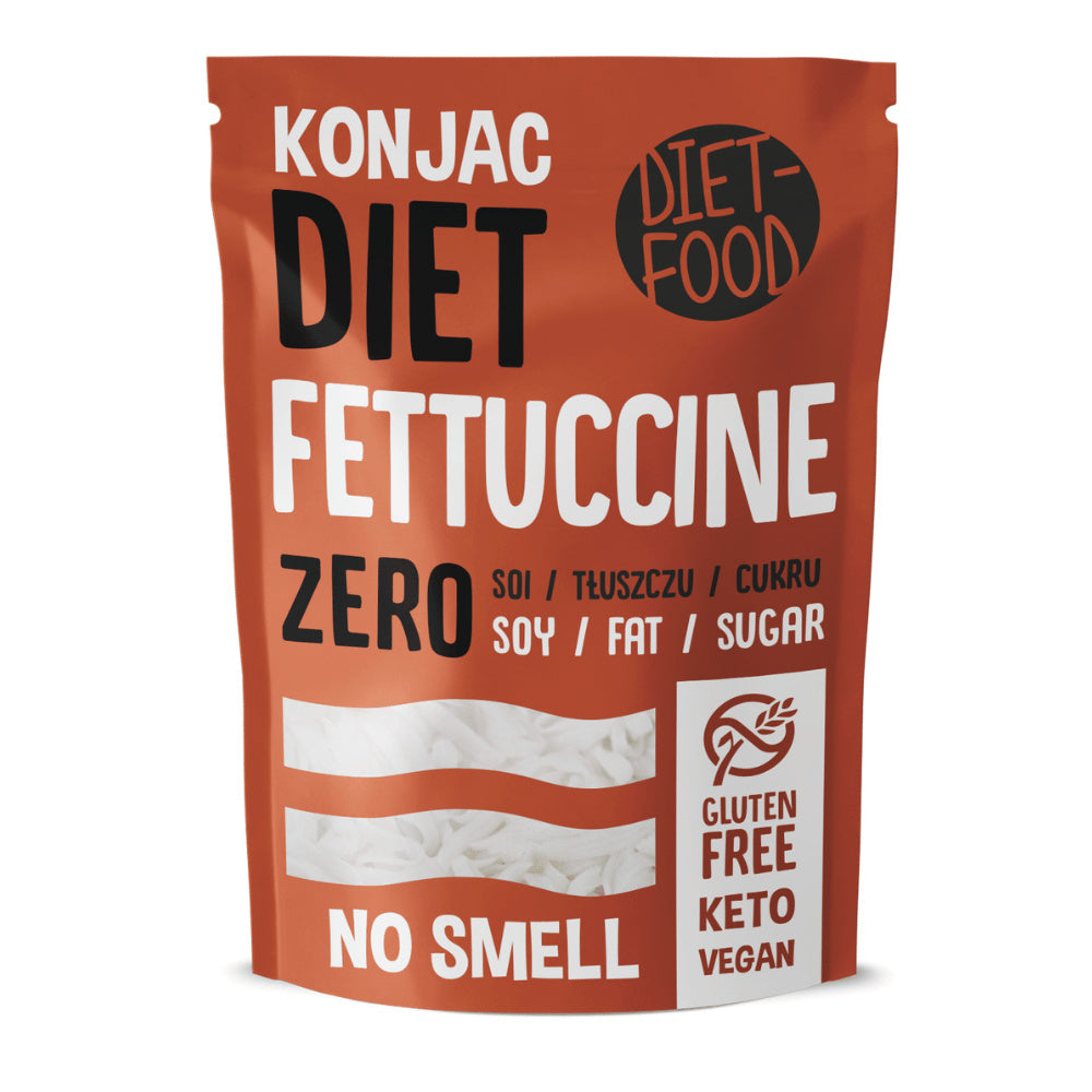 Makaron konjac fettuccine 270 g - Diet-Food