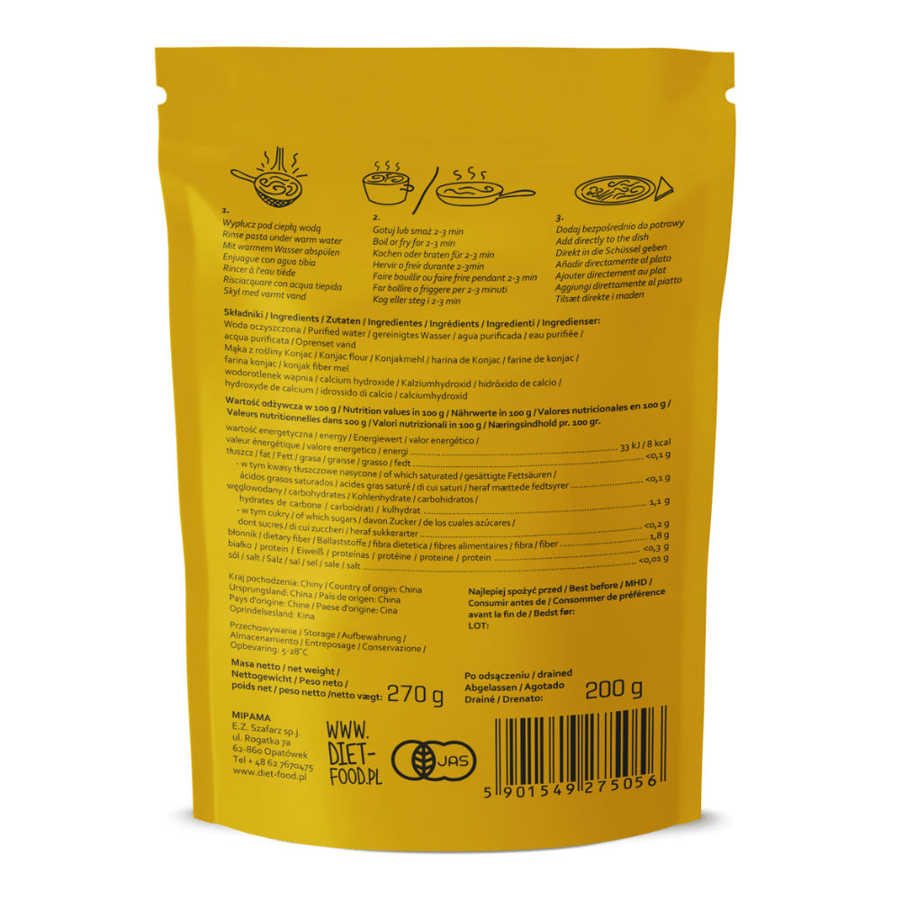 Makaron konjac spaghetti 270 g - Diet-Food