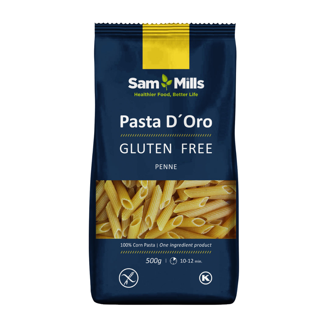 Makaron kukurydziany penne bezglutenowy 500 g - Sam Mills