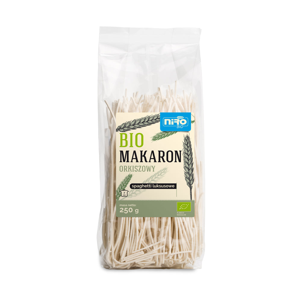 Makaron orkiszowy wstążki BIO 250 g - Niro