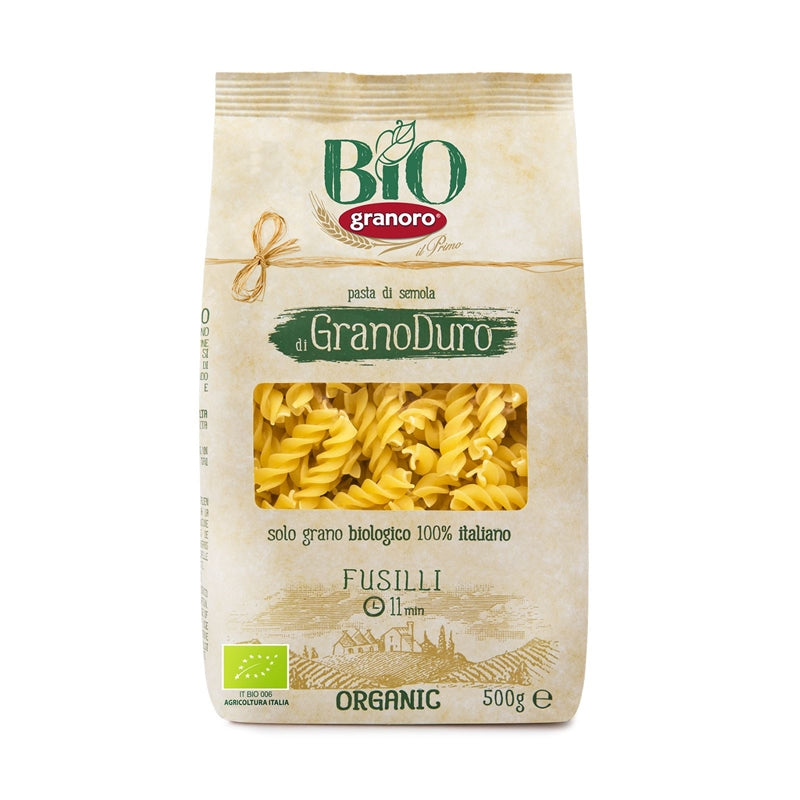 Makaron pszenny fusilli świderki BIO 500 g - Granoro