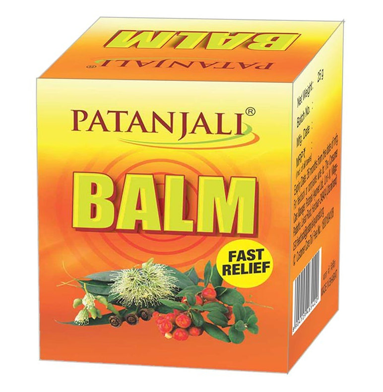Maść na ból głowy i przeziębienie 25 g - Patanjali Balm