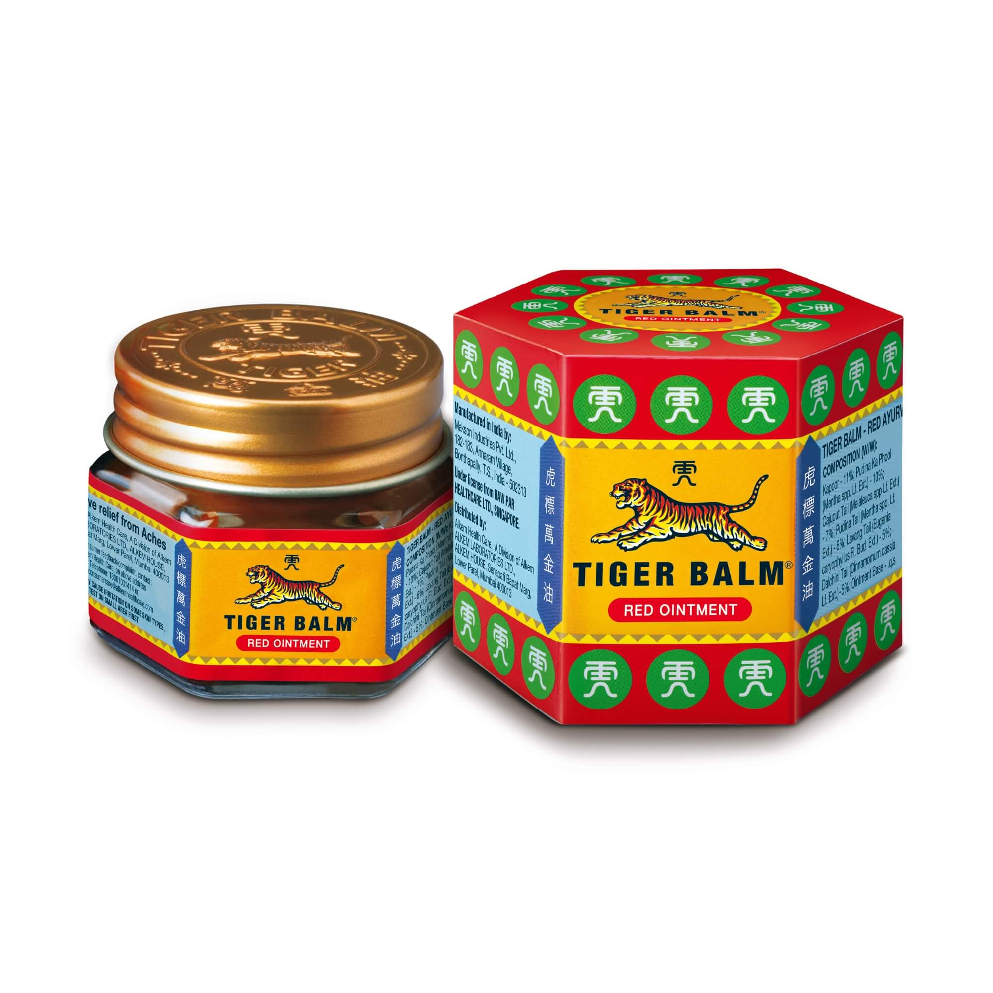 Maść tygrysia czerwona 9 ml - Tiger Balm