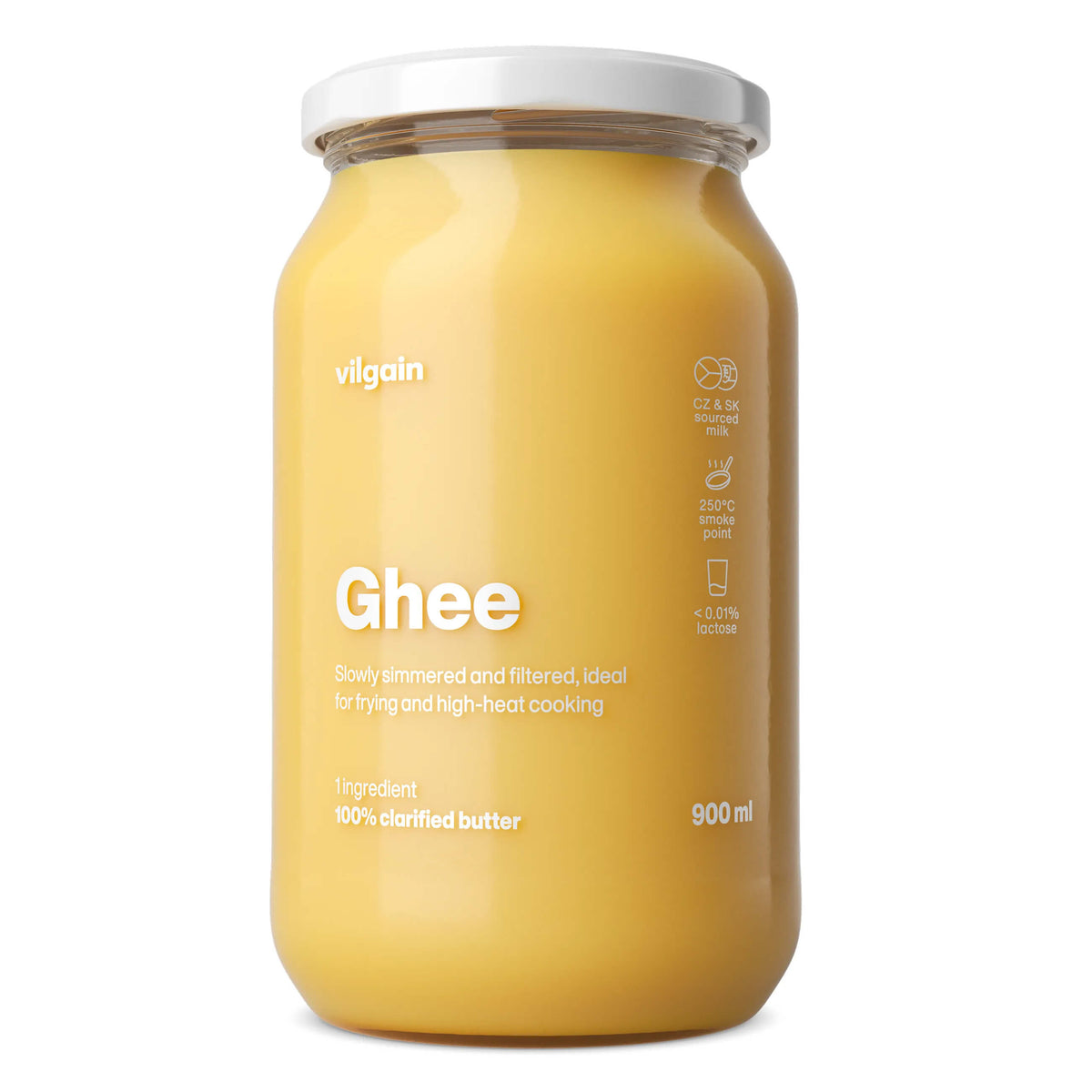 Masło klarowane Ghee 900 ml - Vilgain