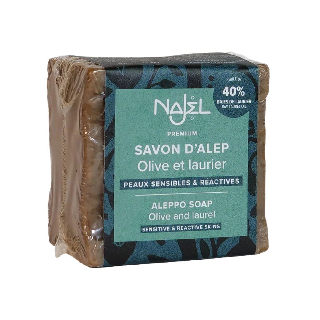Mydło Aleppo 40% oleju laurowego 185 g - Najel