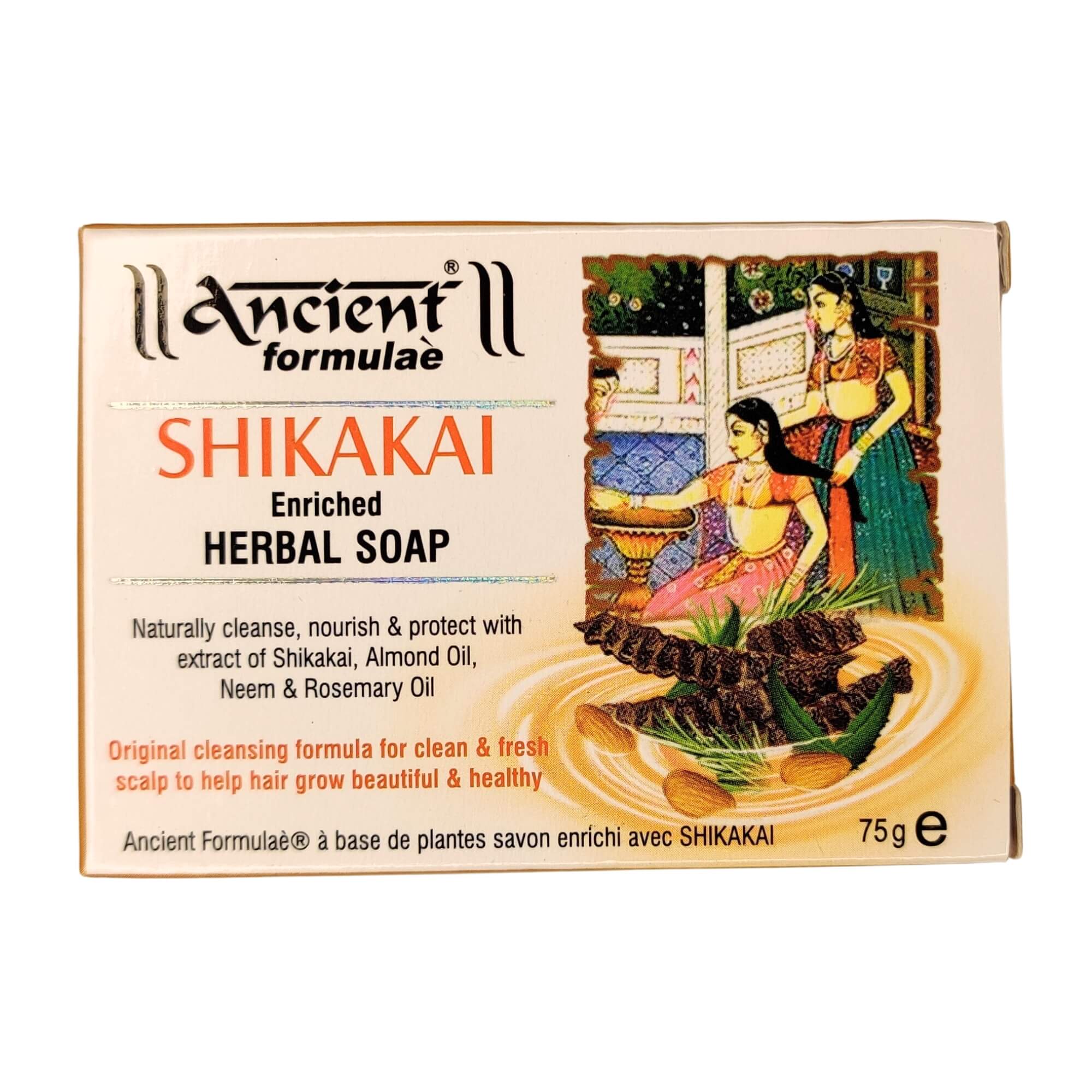 Mydło do włosów z Shikakai 75 g - Hesh