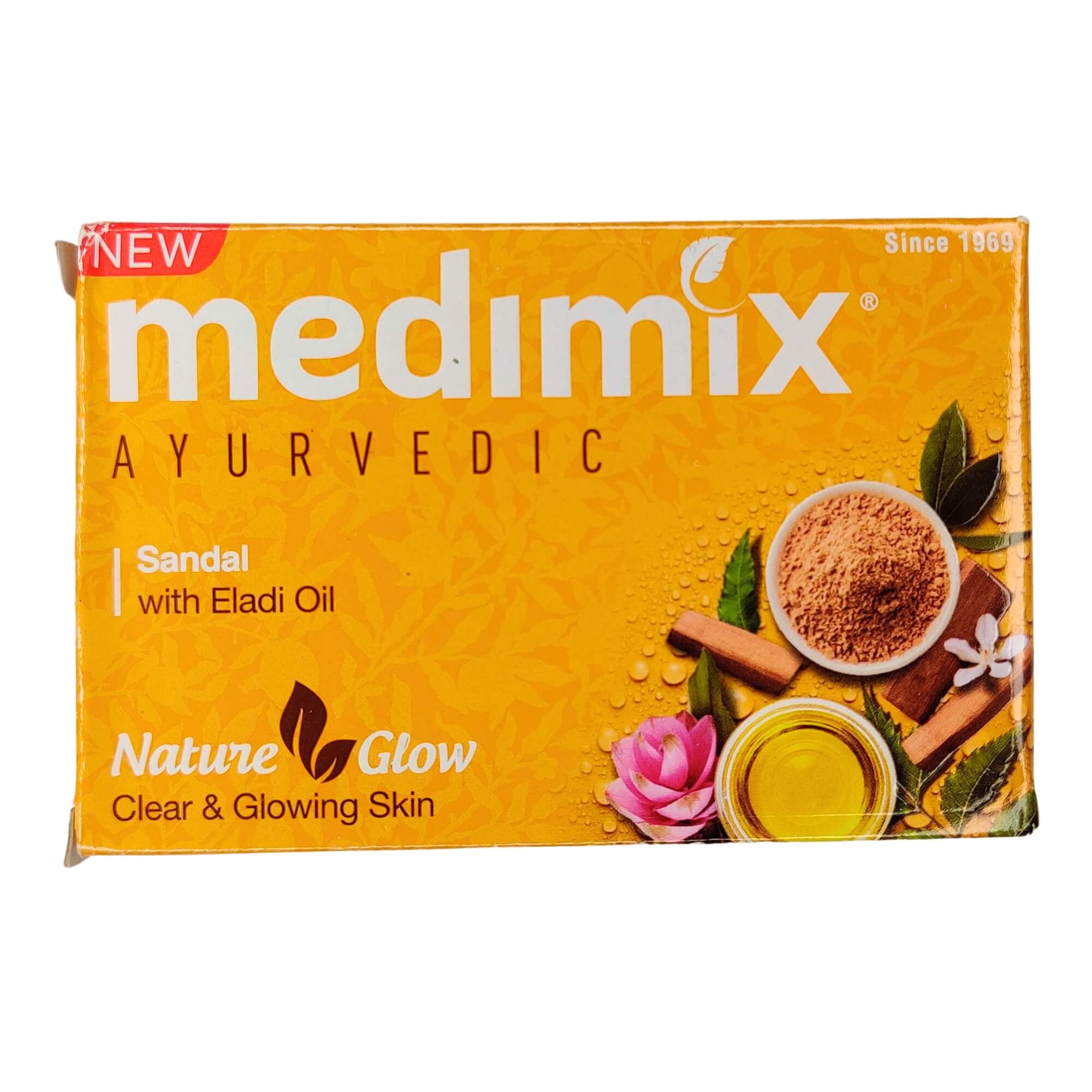Mydło sandałowe z olejkiem Eladi ajurwedyjskie 125 g - Medimix