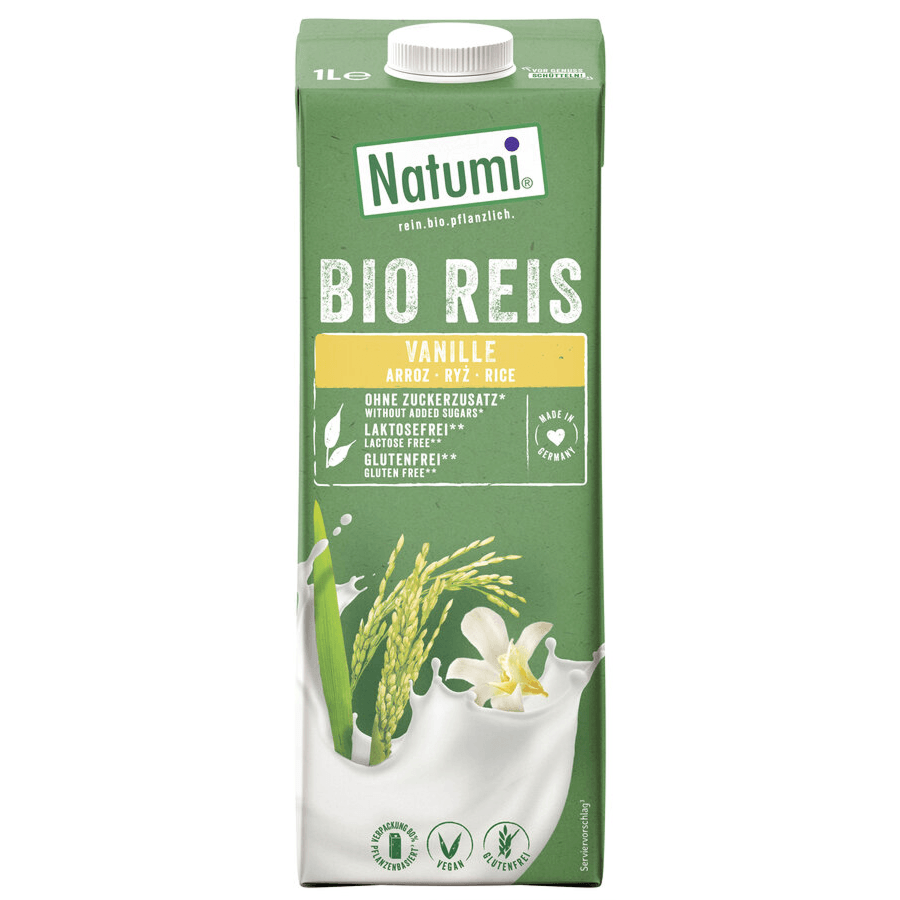 Napój ryżowo-waniliowy bez dodatku cukru BIO 1 L - Natumi