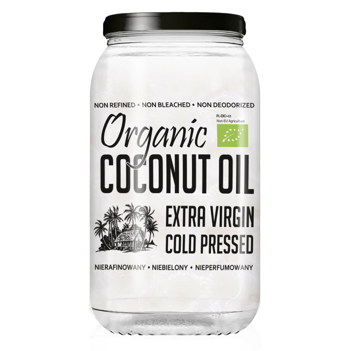 Olej kokosowy virgin BIO 1 L - Diet-Food