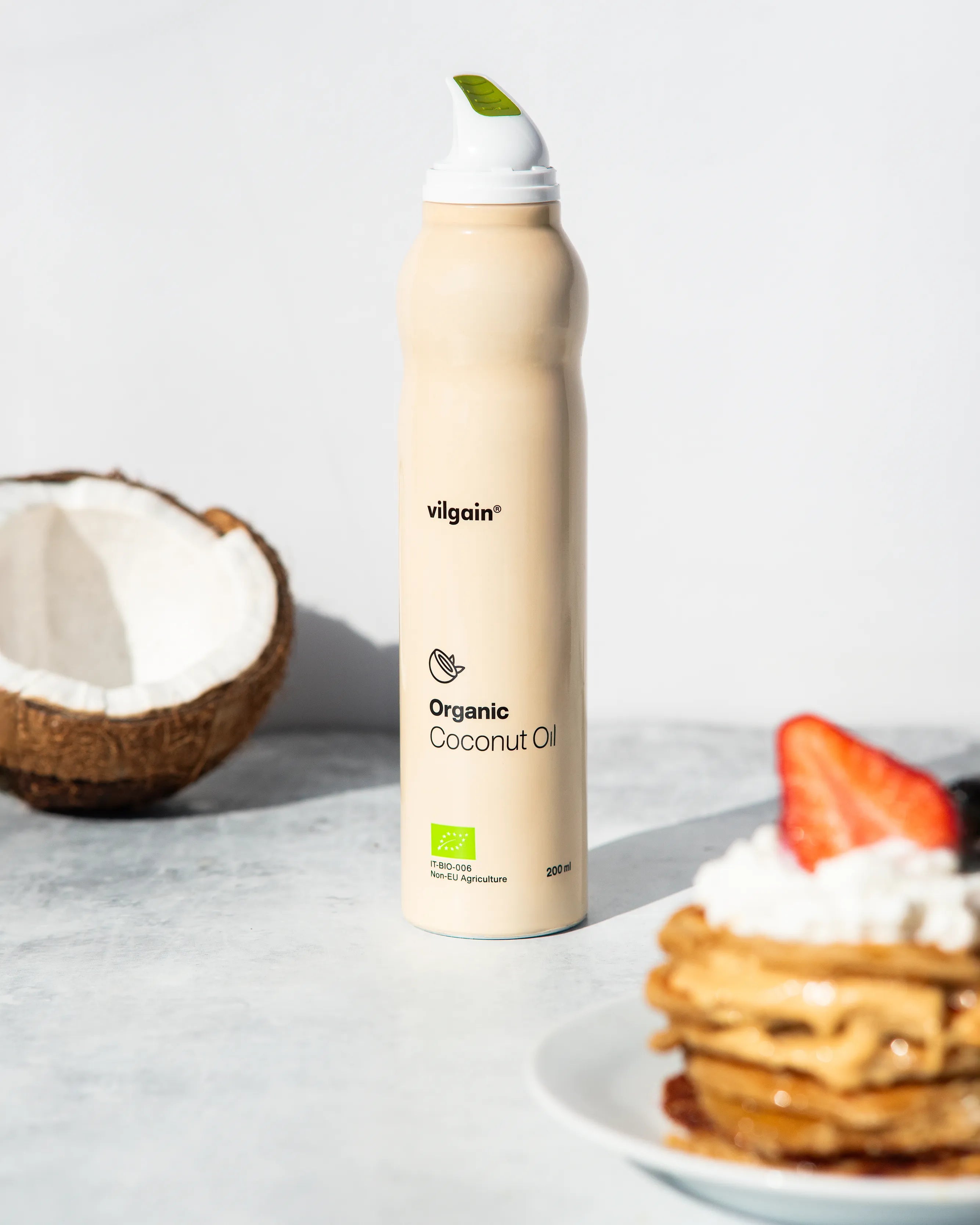 Olej kokosowy w sprayu BIO 200 ml - Vilgain
