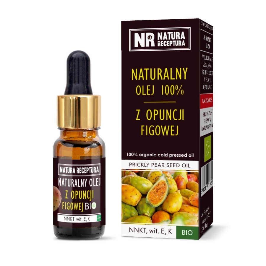 Olej z opuncji figowej nierafinowany BIO 10 ml - Natura Receptura