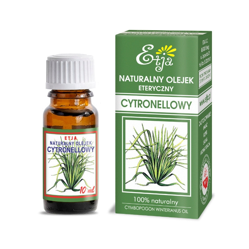 Olejek eteryczny cytronellowy 10 ml - Etja