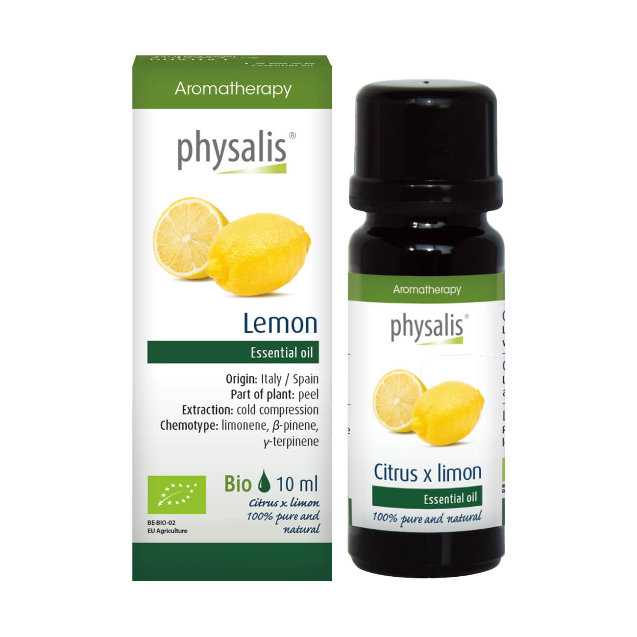 Olejek eteryczny cytryna zwyczajna BIO 10 ml - Physalis