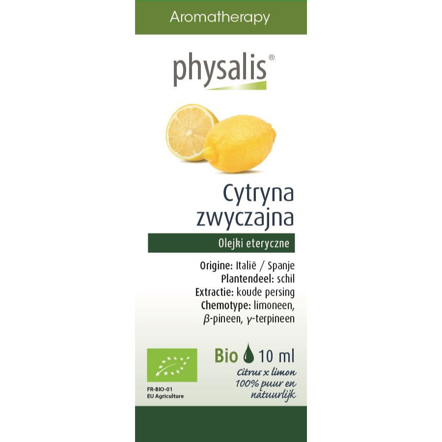 Olejek eteryczny cytryna zwyczajna BIO 10 ml - Physalis