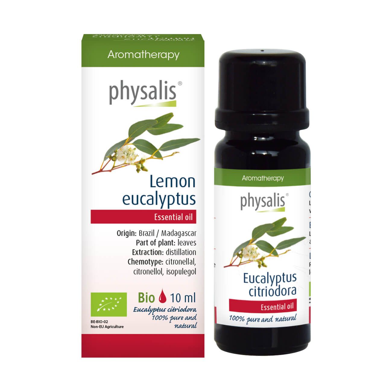 Olejek eteryczny eukaliptus cytrynowy BIO 10 ml - Physalis