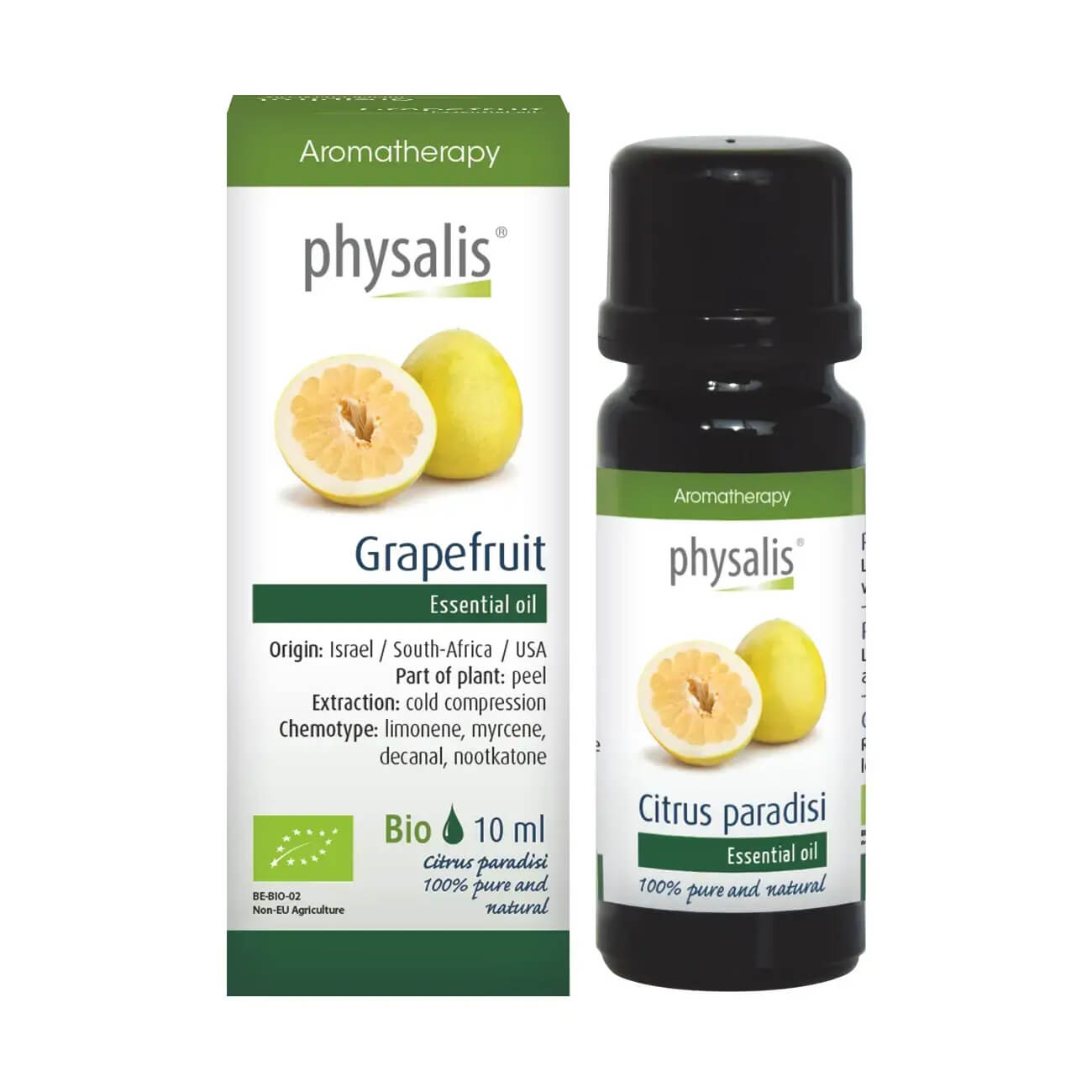 Olejek eteryczny grejpfrut BIO 10 ml - Physalis