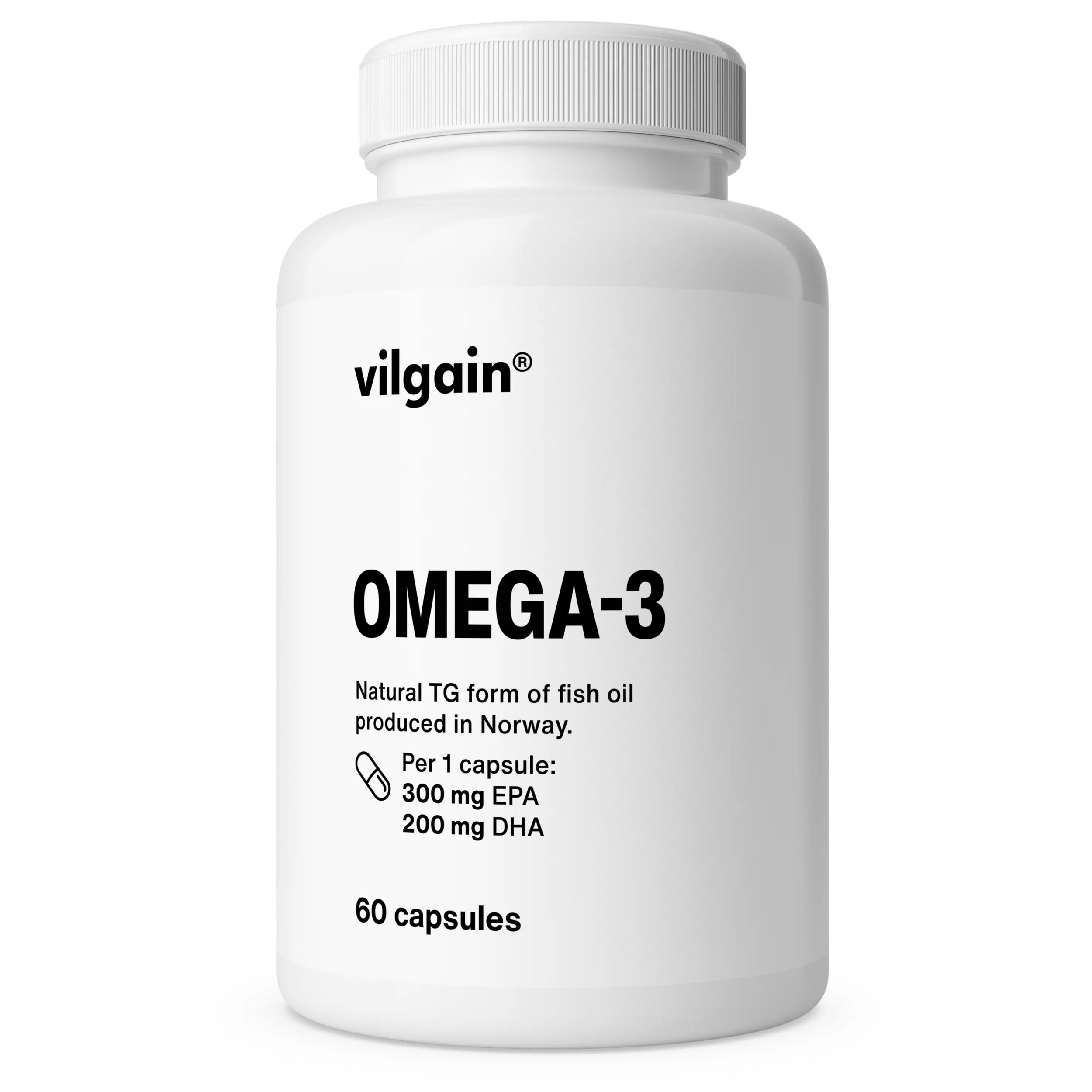 Omega-3 60 kapsułek - Vilgain