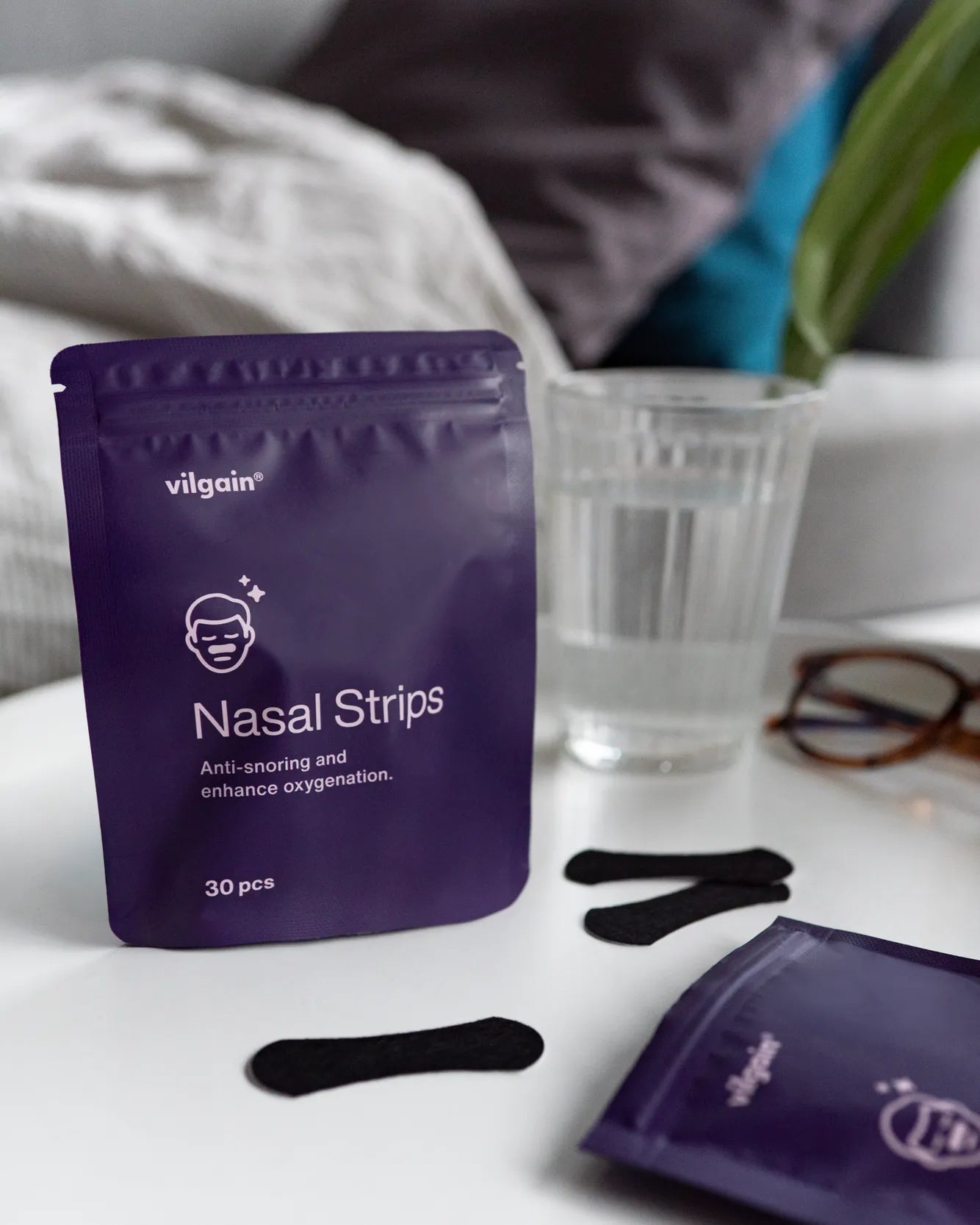 Plastry na nos ułatwiające oddychanie i przeciwdziałające chrapaniu 30 szt. - Vilgain