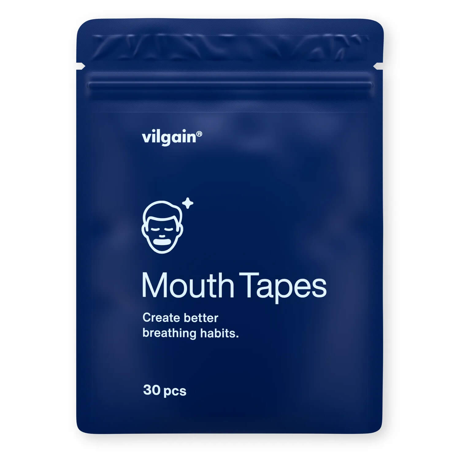 Plastry na usta do spania przeciwdziałające chrapaniu 30 szt. - Vilgain