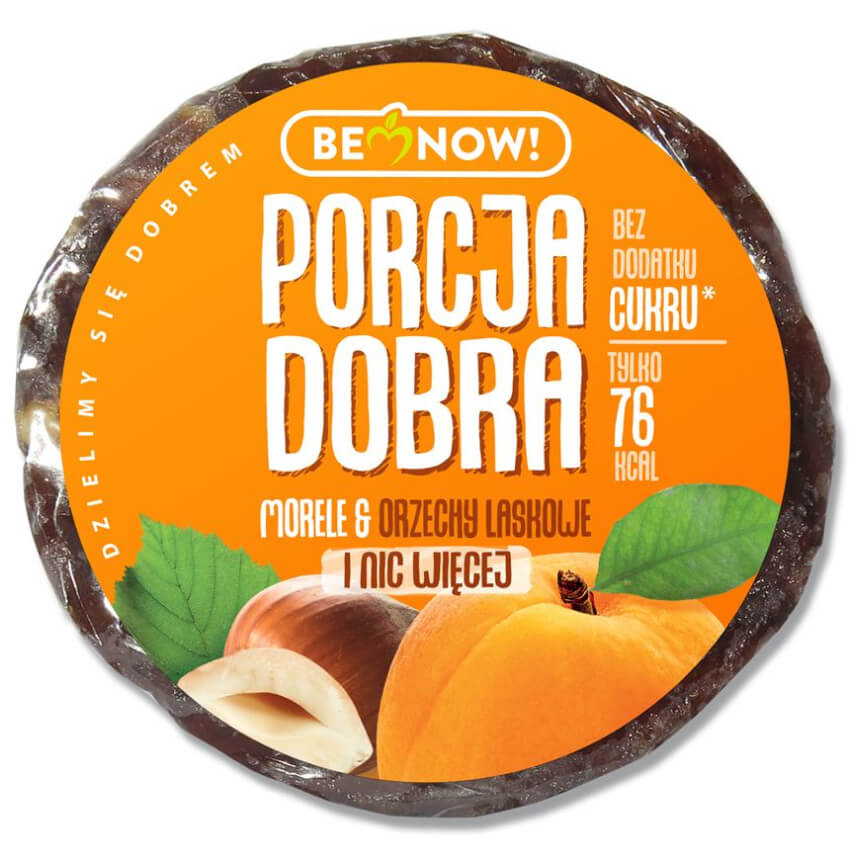 Przekąska morelowo-orzechowa 25 g - Porcja Dobra