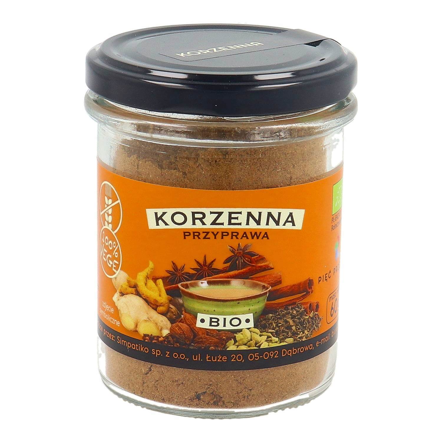 Przyprawa do korzenna BIO 60 g - Pięć Przemian