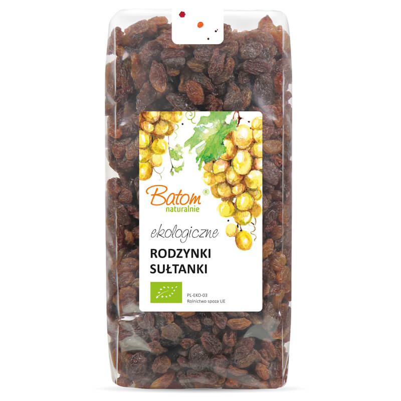 Rodzynki sułtanki BIO 1 kg - Batom
