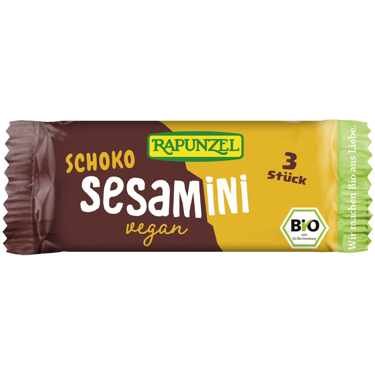 Sezamki w czekoladzie BIO 27 g - Rapunzel