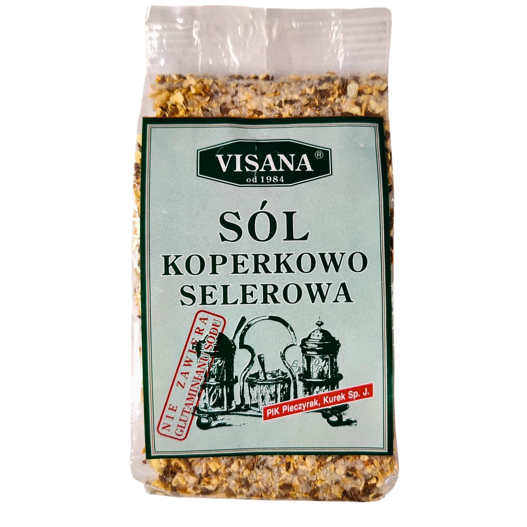 Sól koperkowo-selerowa 175 g - Visana