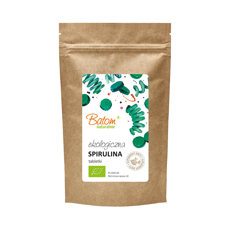 Spirulina BIO 625 tabletek 250 g (400 mg) - Batom