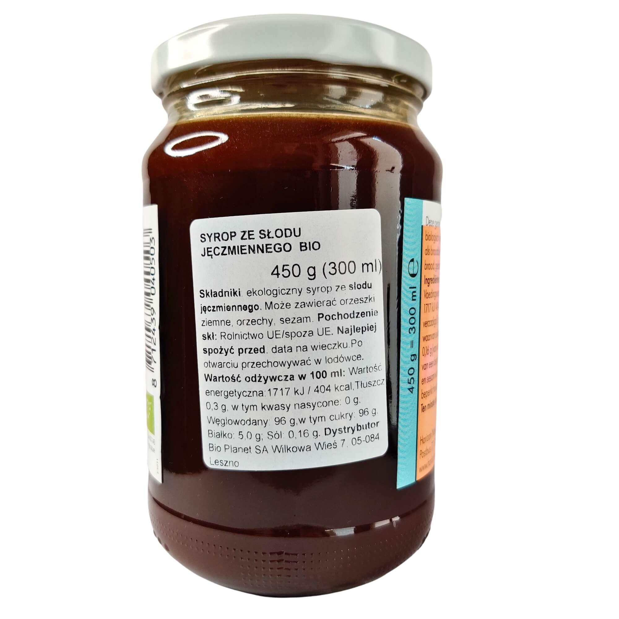 Syrop ze słodu jęczmiennego BIO 450 g - Horizon