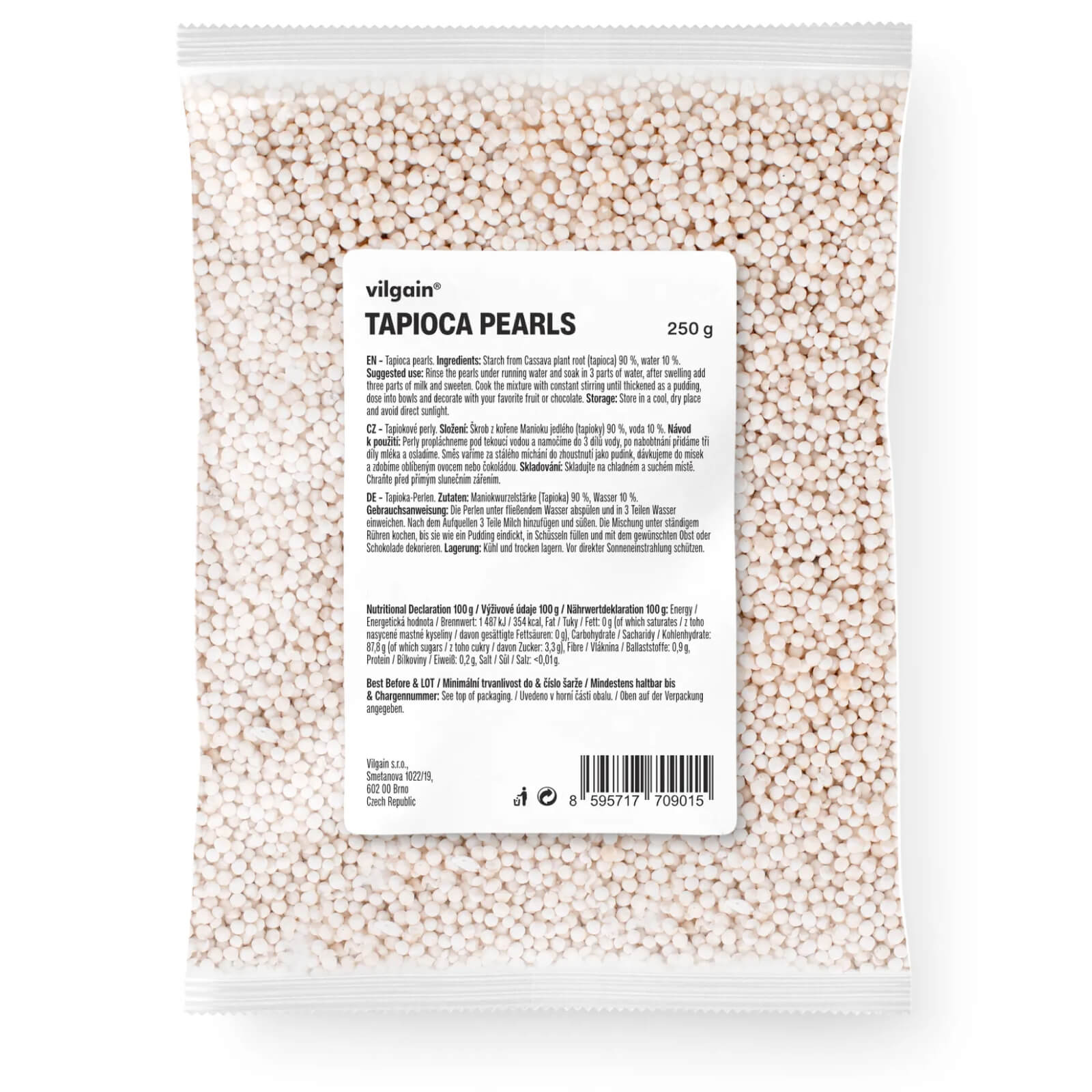 Tapioka kulki 250 g - Vilgain