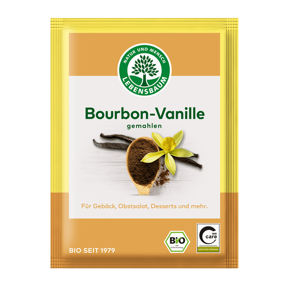 Wanilia Bourbon mielona BIO 5 g - Lebensbaum
