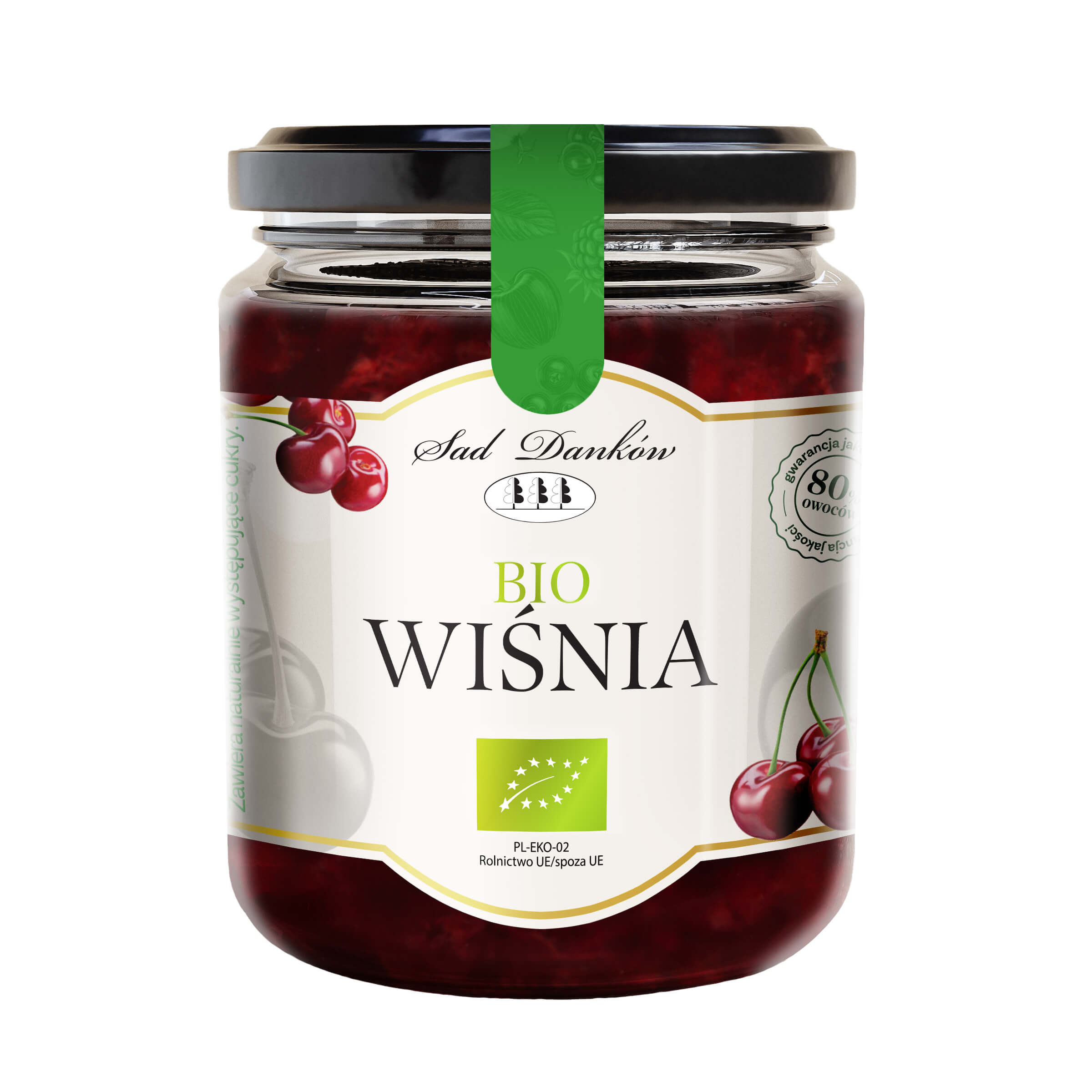 Wiśnia 80% BIO 260 g - Sad Danków