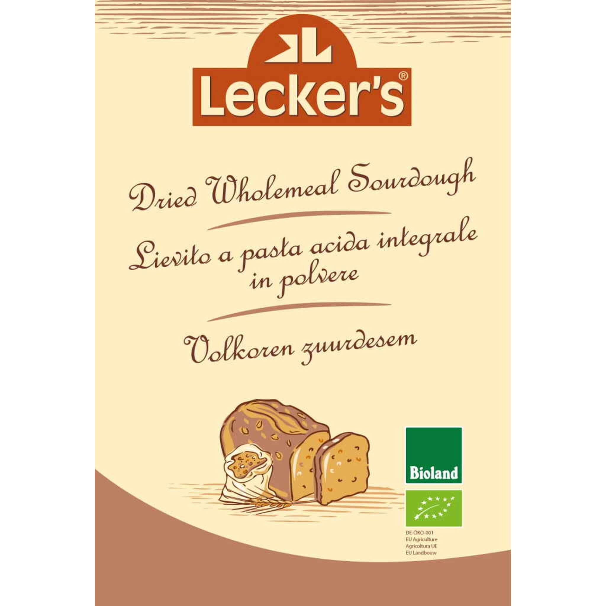 Zakwas żytni do chleba BIO 30 g - Lecker's