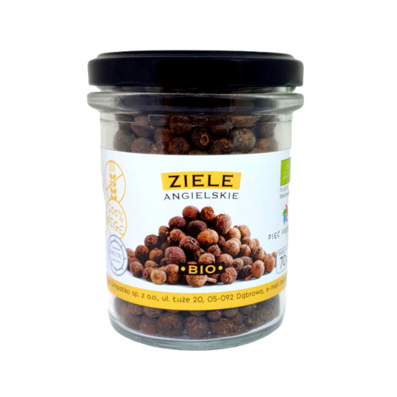 Ziele angielskie bezglutenowe BIO 70 g - Pięć Przemian