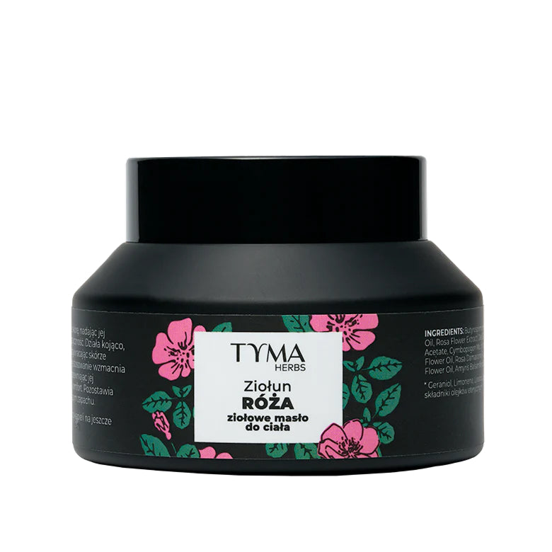Ziołun: Masło Różane 100 ml - Tyma Herbs