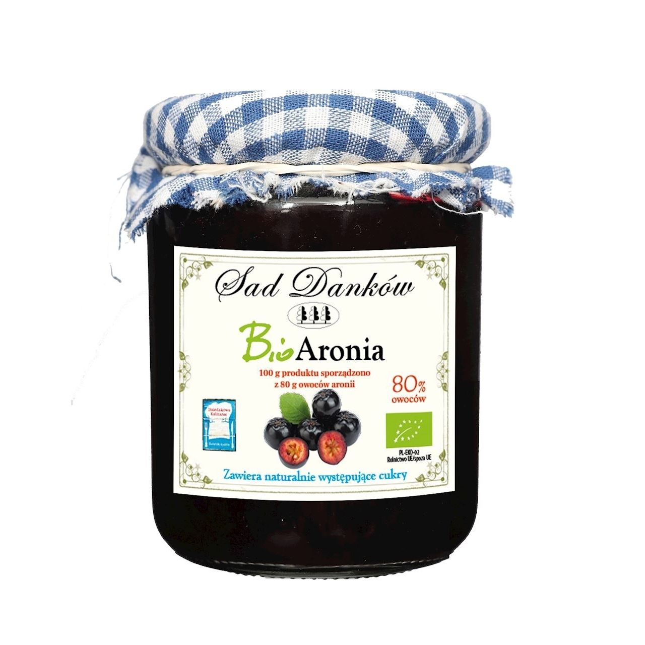 Aronia 80% BIO 260 g - Sad Danków