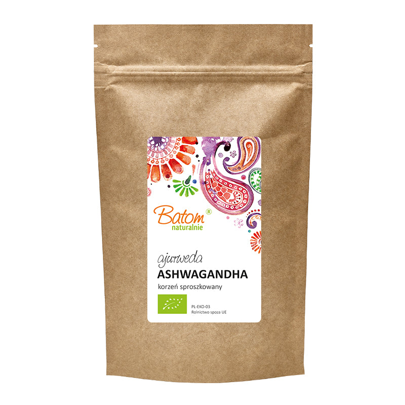Ashwaganda w proszku BIO 300 g - Batom