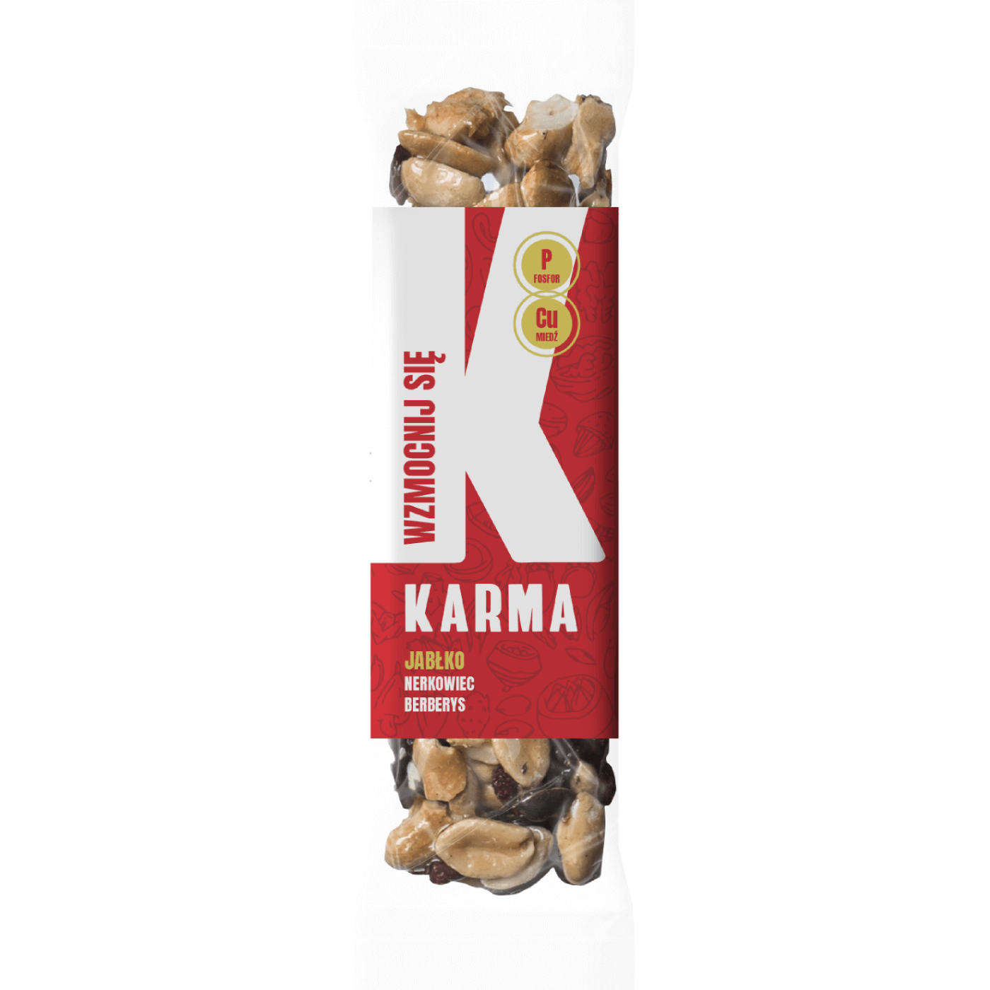 Baton Wzmocnij się 40 g - Karma Bars