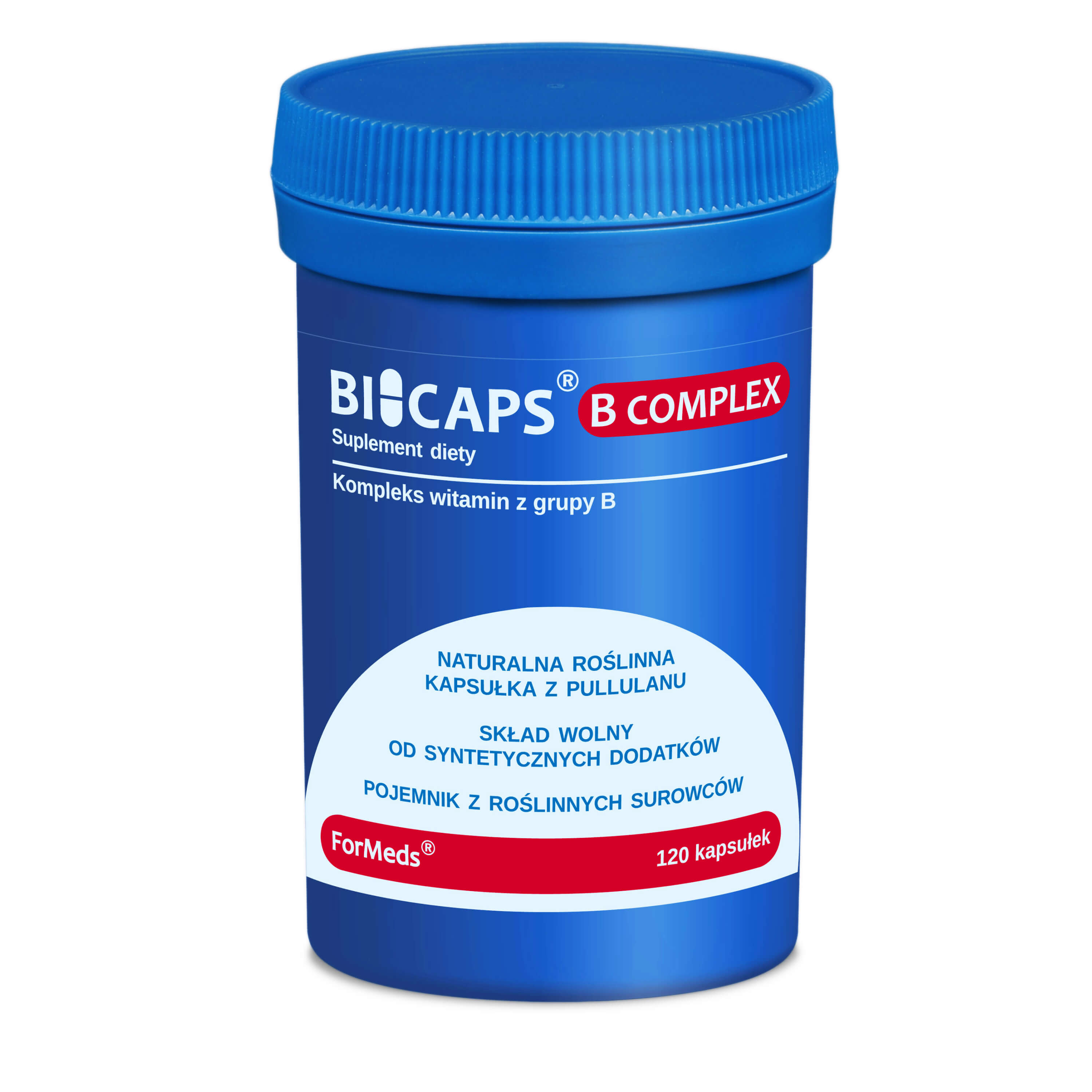 BICAPS Witamina B Complex 120 kapsułek - ForMeds