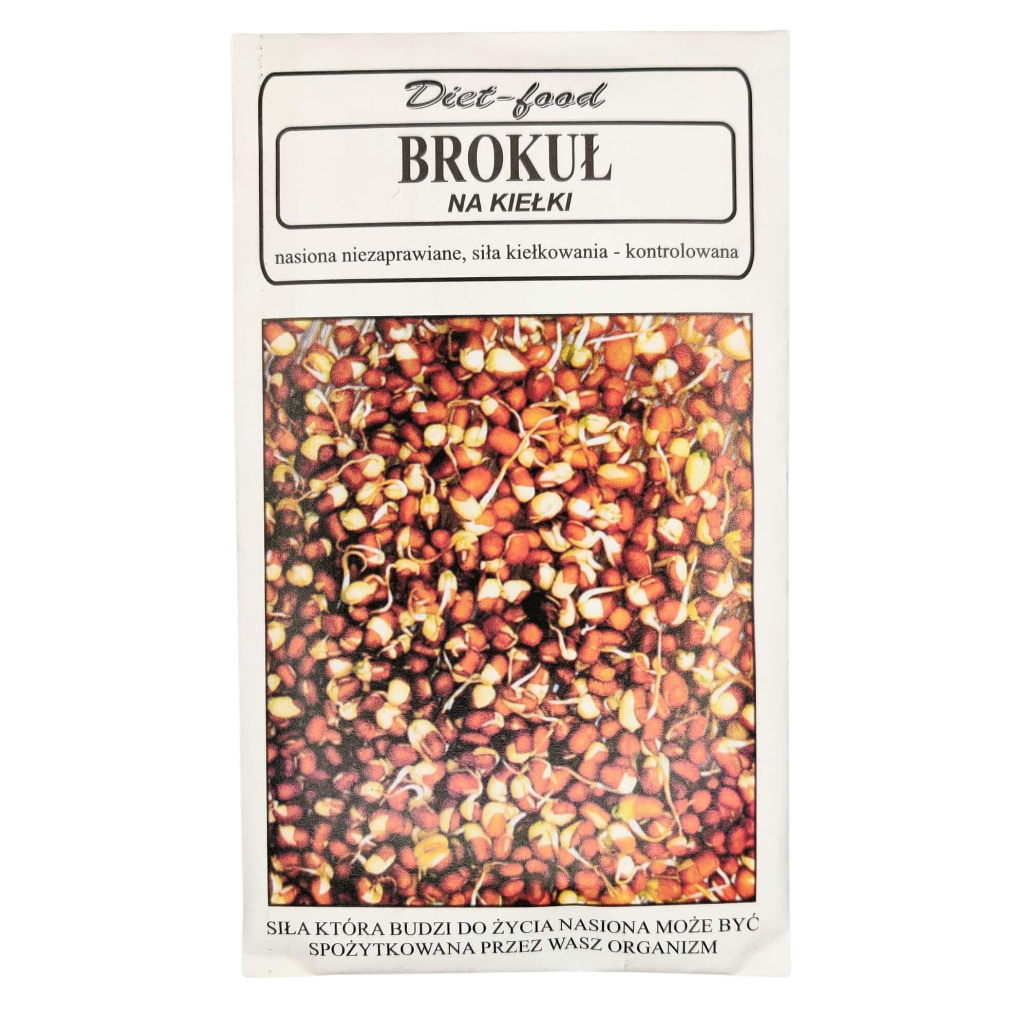 Brokuł nasiona na kiełki 20 g - Diet-Food
