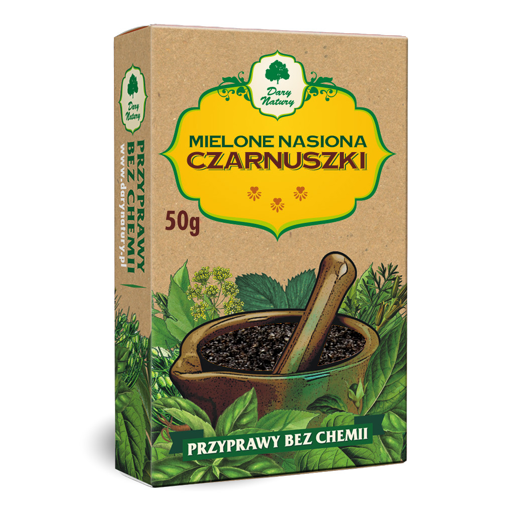 Czarnuszka mielona 50 g - Dary Natury