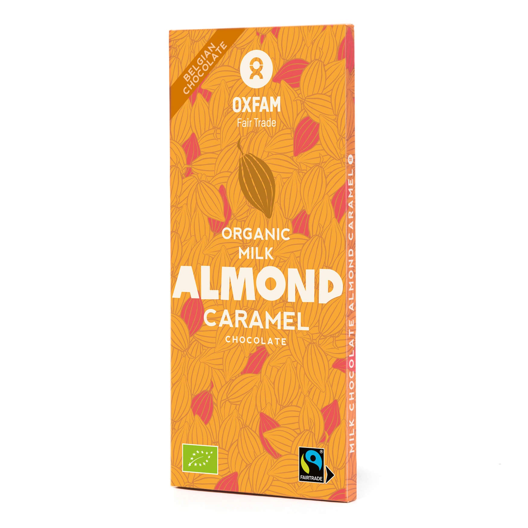 Czekolada mleczna z karmelizowanymi migdałami BIO 100 g - Oxfam
