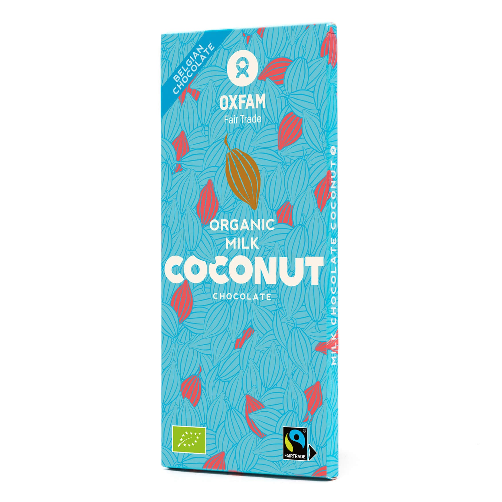 Czekolada mleczna z płatkami kokosowymi BIO 100 g - Oxfam