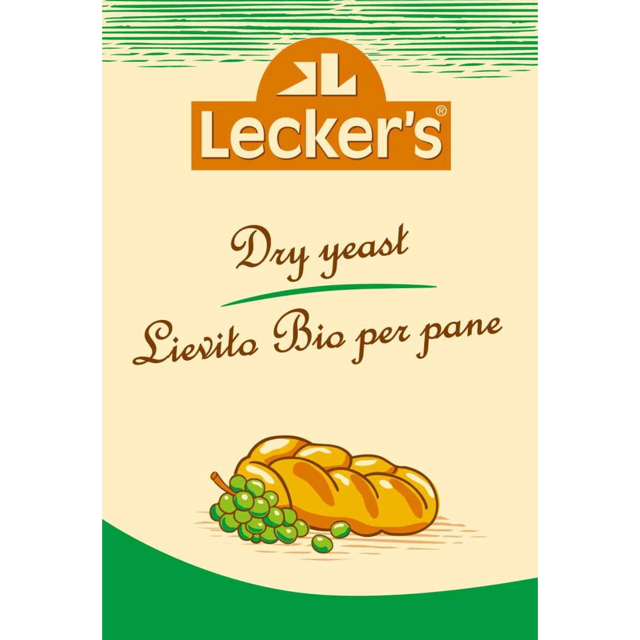 Drożdże suche BIO 9 g - Lecker's