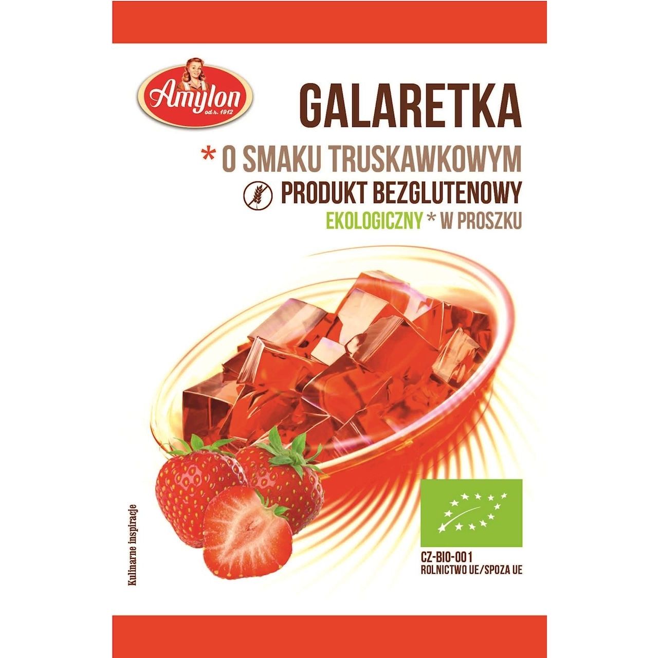 Galaretka truskawkowa BIO 40 g - Amylon