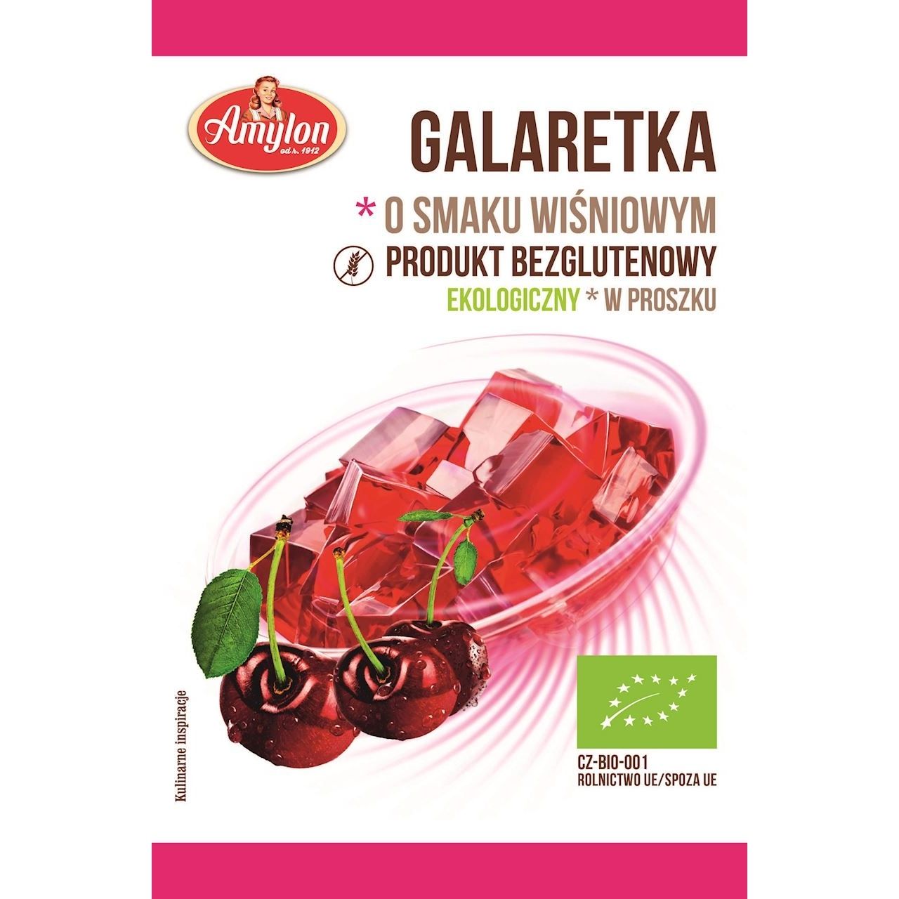 Galaretka wiśniowa BIO 40 g - Amylon