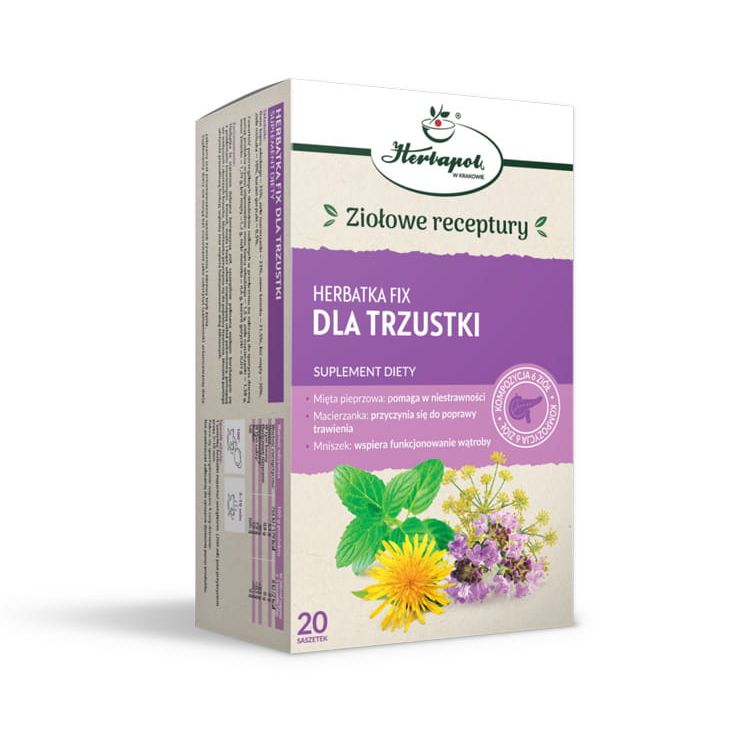 Herbata Dla Trzustki fix (20 x 2 g) 40 g - Herbapol Kraków