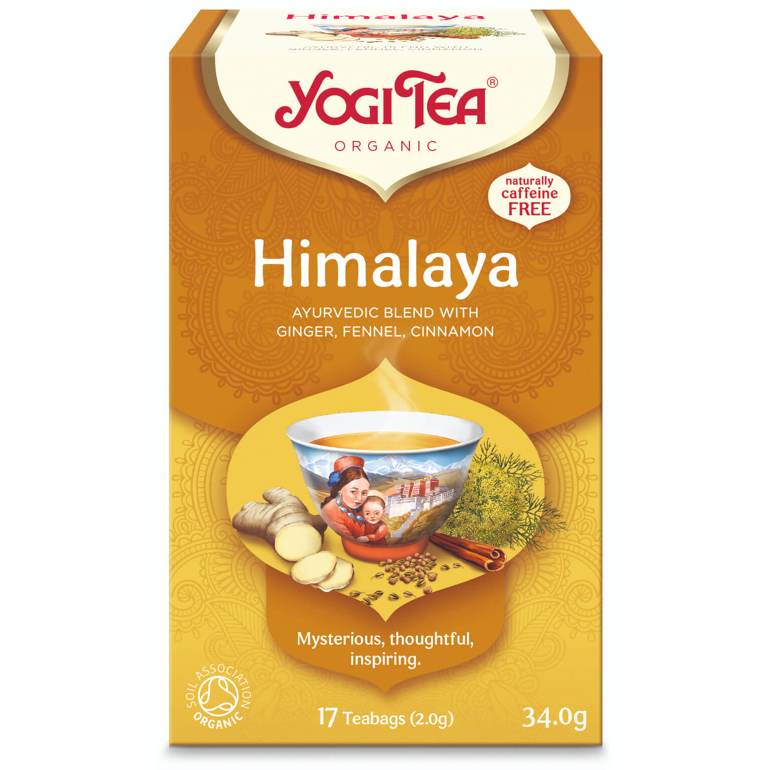 Herbata Himalaya BIO (17 × 2 g) 34 g - Yogi Tea